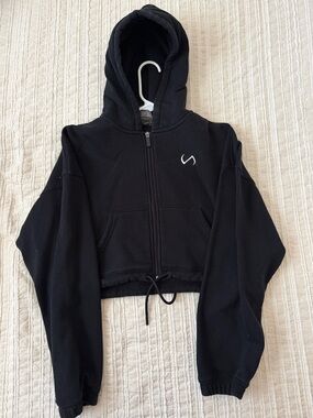 TLF Cropped Zip-up Hoodie